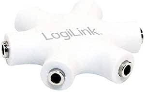 Adattatore Splitter Audio A 6 Vie 35Mm.