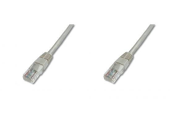 Cavo Rete Utp Cat. 5E Non Schermato - Lunghezza Mt. 3 - Colore Grigio