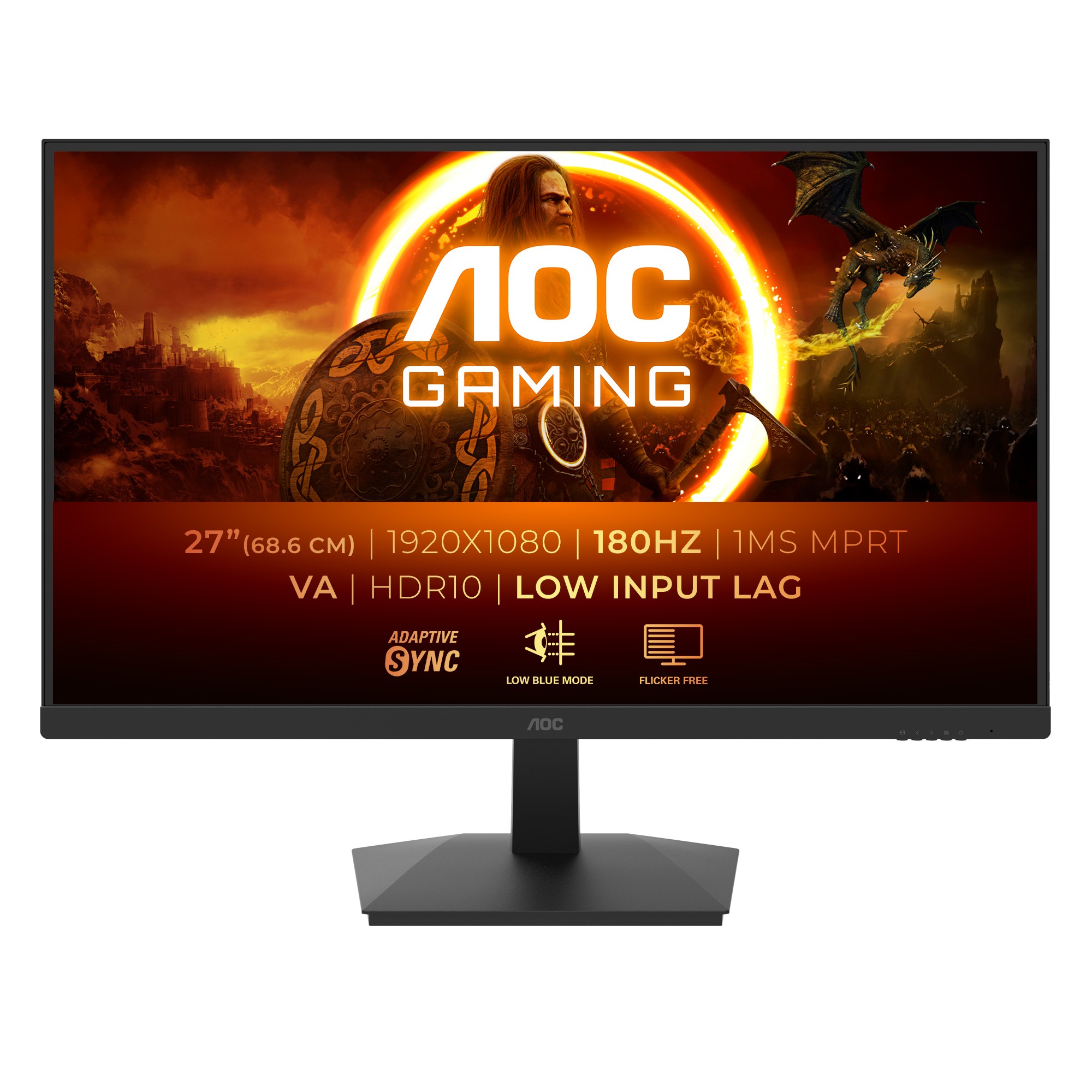 AOC G1 27G15N2 Monitor PC 686 cm (27) 1920 x 1080 Pixel Full HD LCD Nero