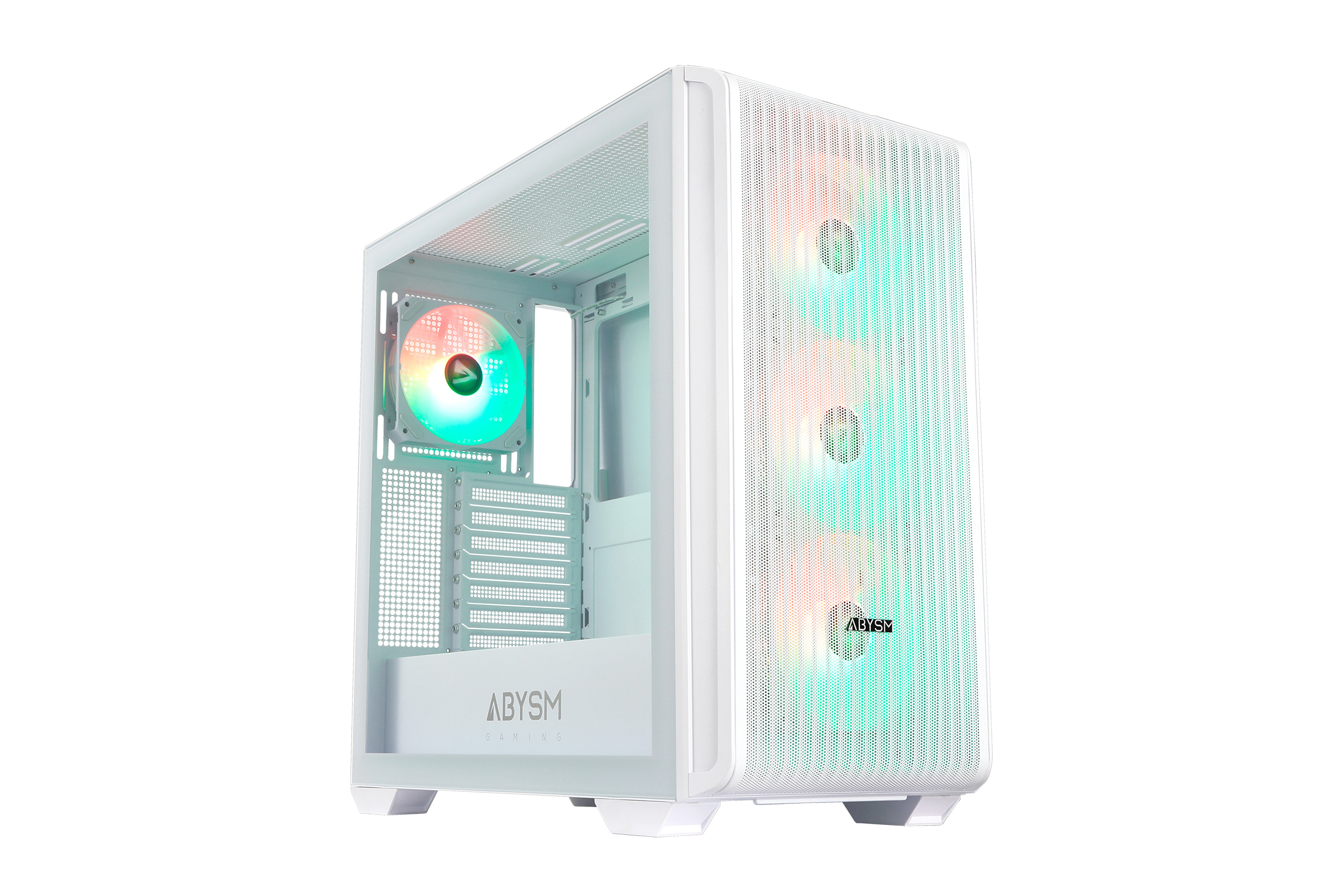 ABYSM AB123013 computer case Desktop Bianco