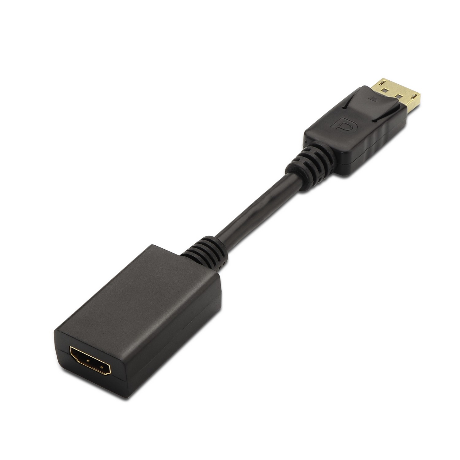 AISENS A125-0134 cavo e adattatore video 015 m DisplayPort HDMI Nero