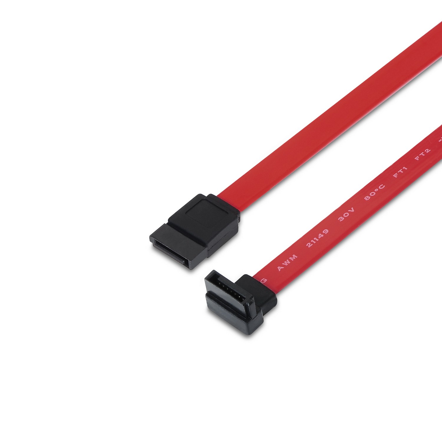 AISENS A130-0155 cavo SATA 05 m SATA 7-pin Nero Rosso