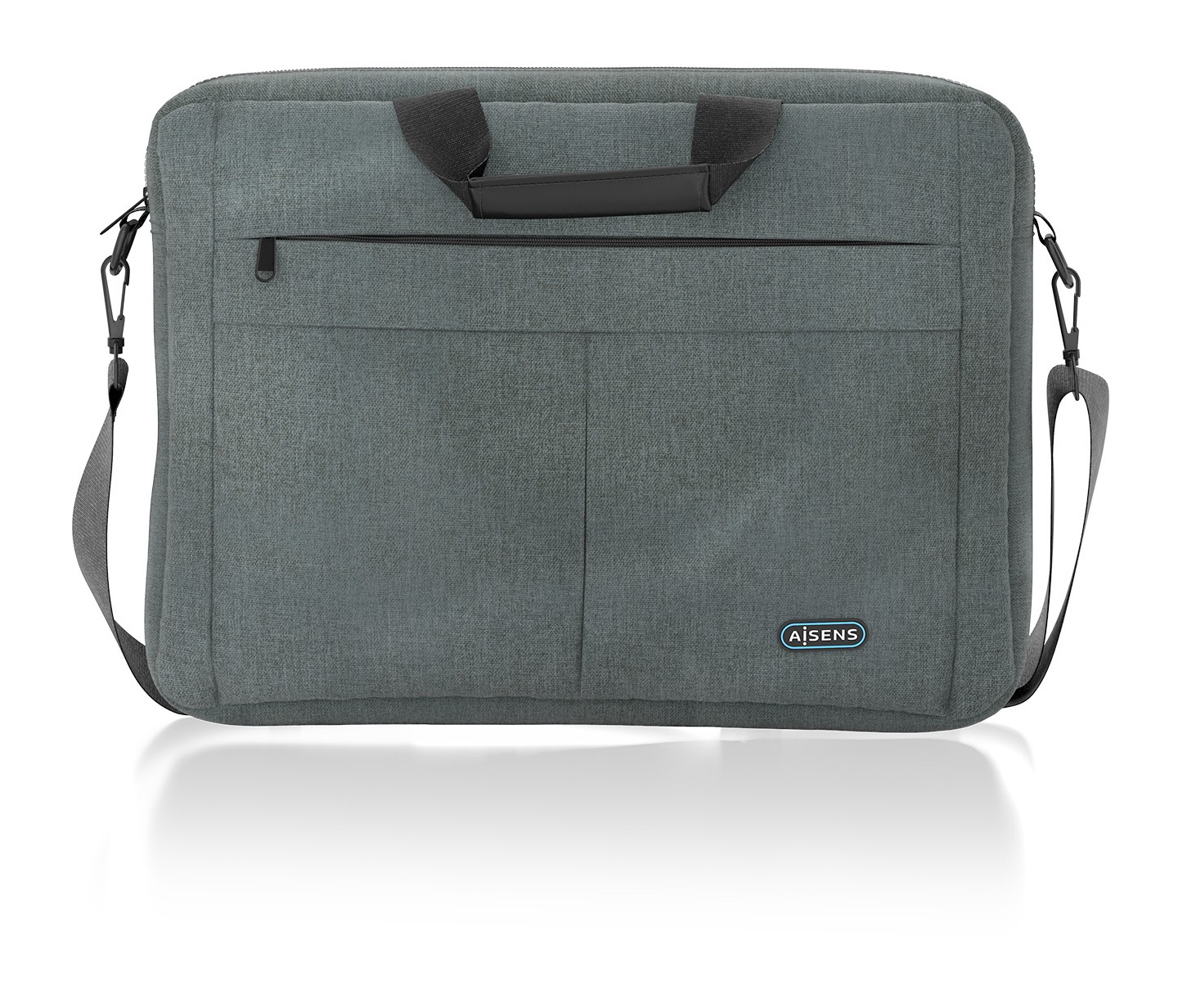 AISENS ASBG-BC025-GR borsa per laptop 396 cm (15.6) Valigetta ventiquattrore Grigio