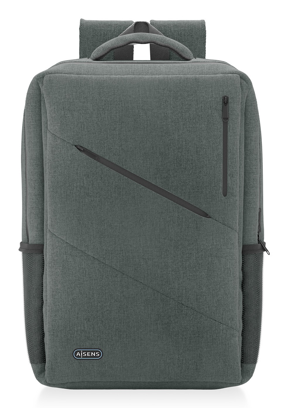 AISENS ASBG-BP085-GR borsa per laptop 396 cm (15.6) Zaino Grigio