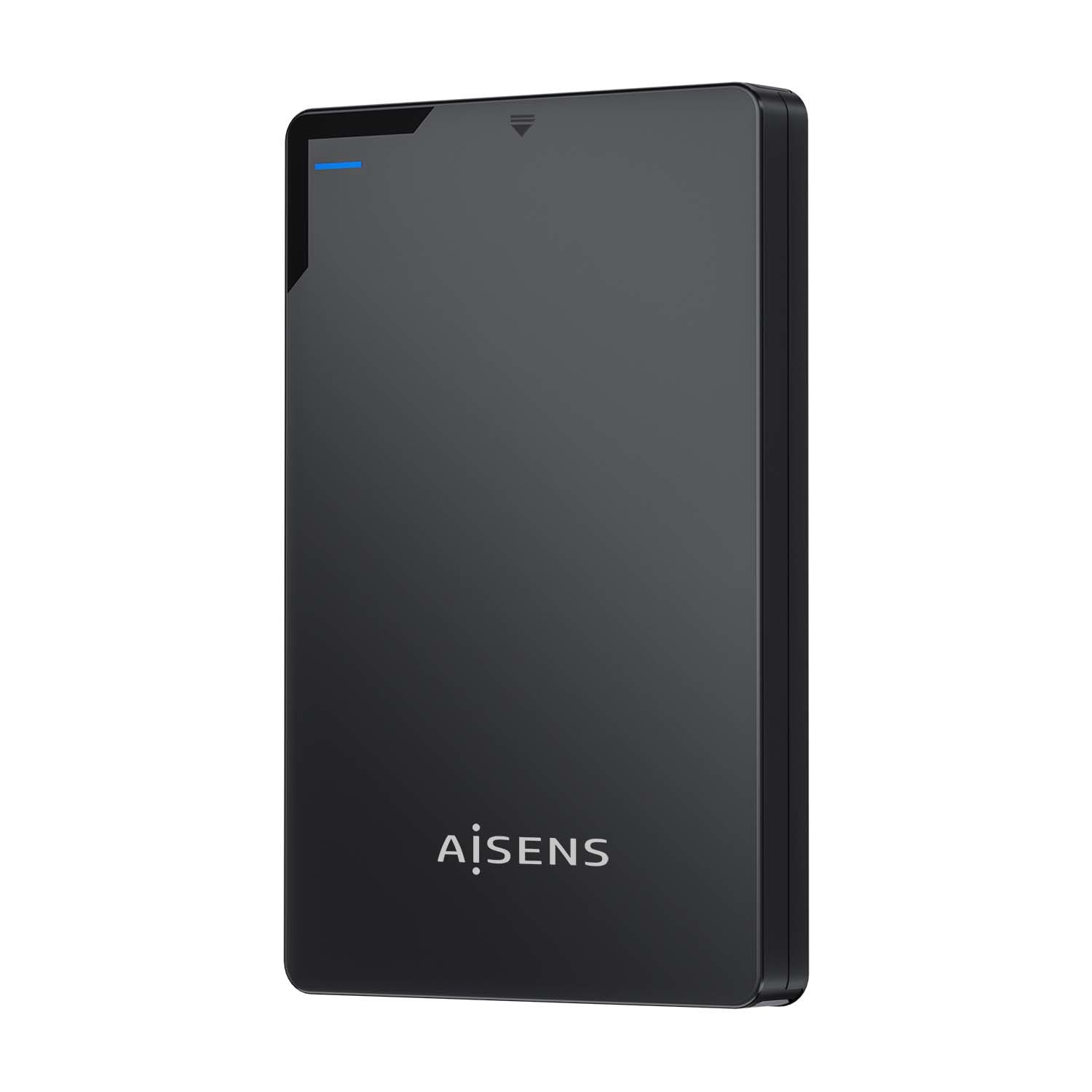AISENS ASE-2520B contenitore di unità di archiviazione Custodia per Disco Rigido (HDD) Nero 2.5 Alimentazione USB