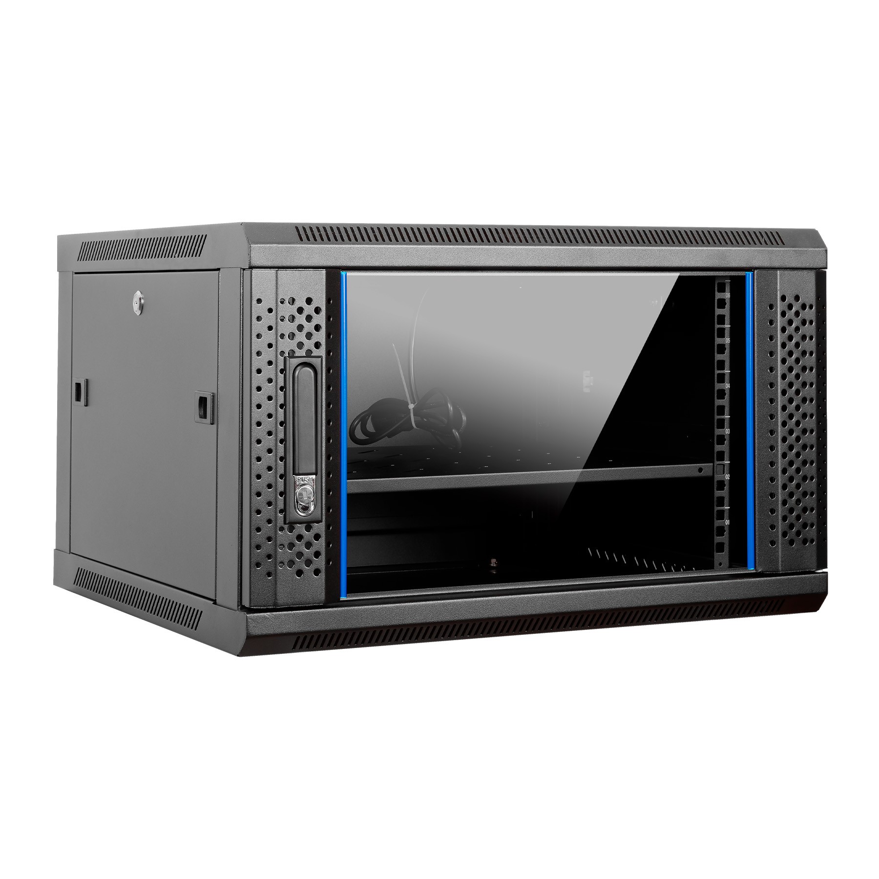 aiten data AI6406 6U Da parete Nero