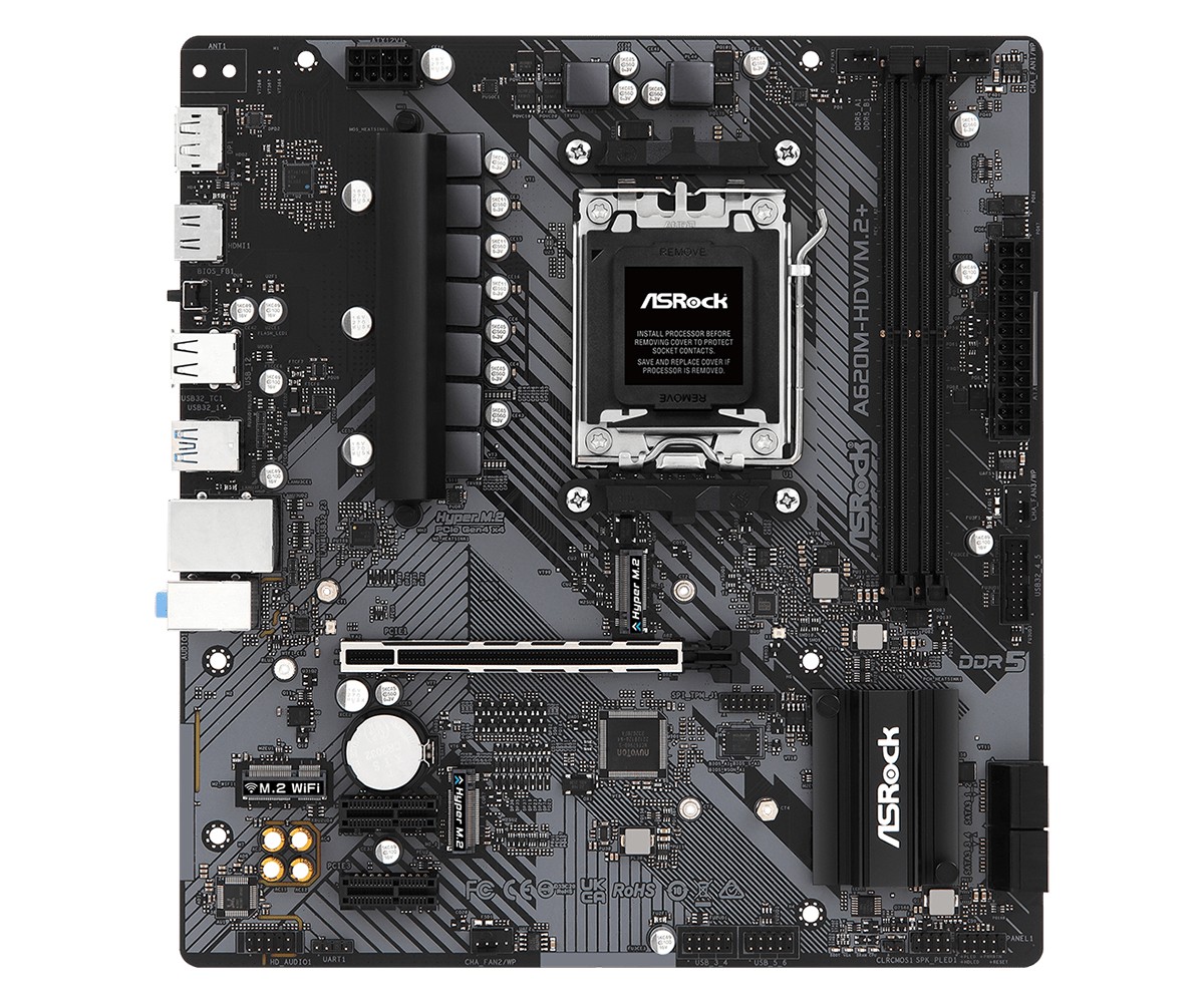 ASROCK A620M-HDV/M.2+ (AM5) (D)