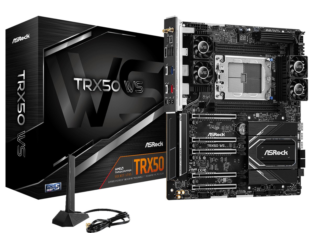 Mb Asrock Amd TRX50 Threadripper-image