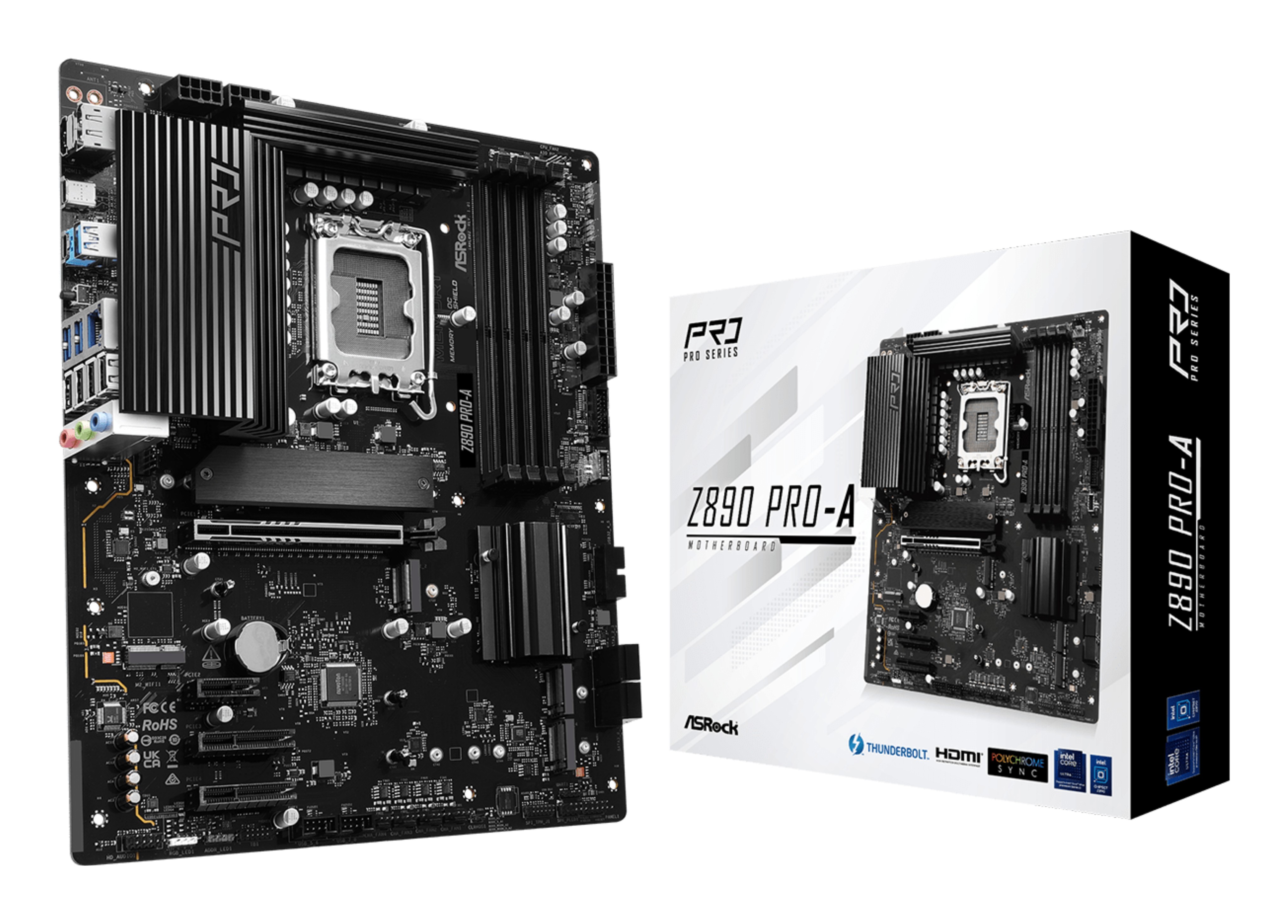 Asrock Mb Z890 Pro Rs Intel Z890 Mainboard Sockel Lga 1851 Intel Z890 Atx Ddr5