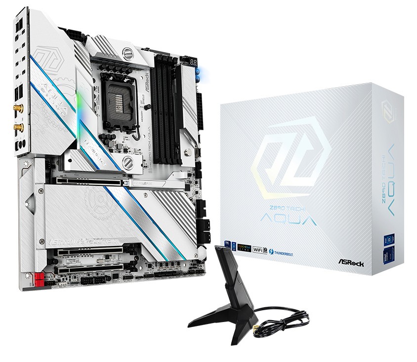 Asrock Z890 Taichi AQUA Intel Z890 LGA 1851 (Socket V1) ATX esteso