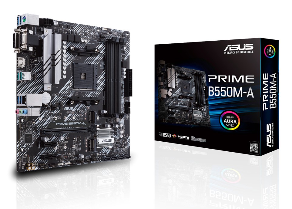 ASUS PRIME B550M-A Presa AM4 micro ATX AMD B550