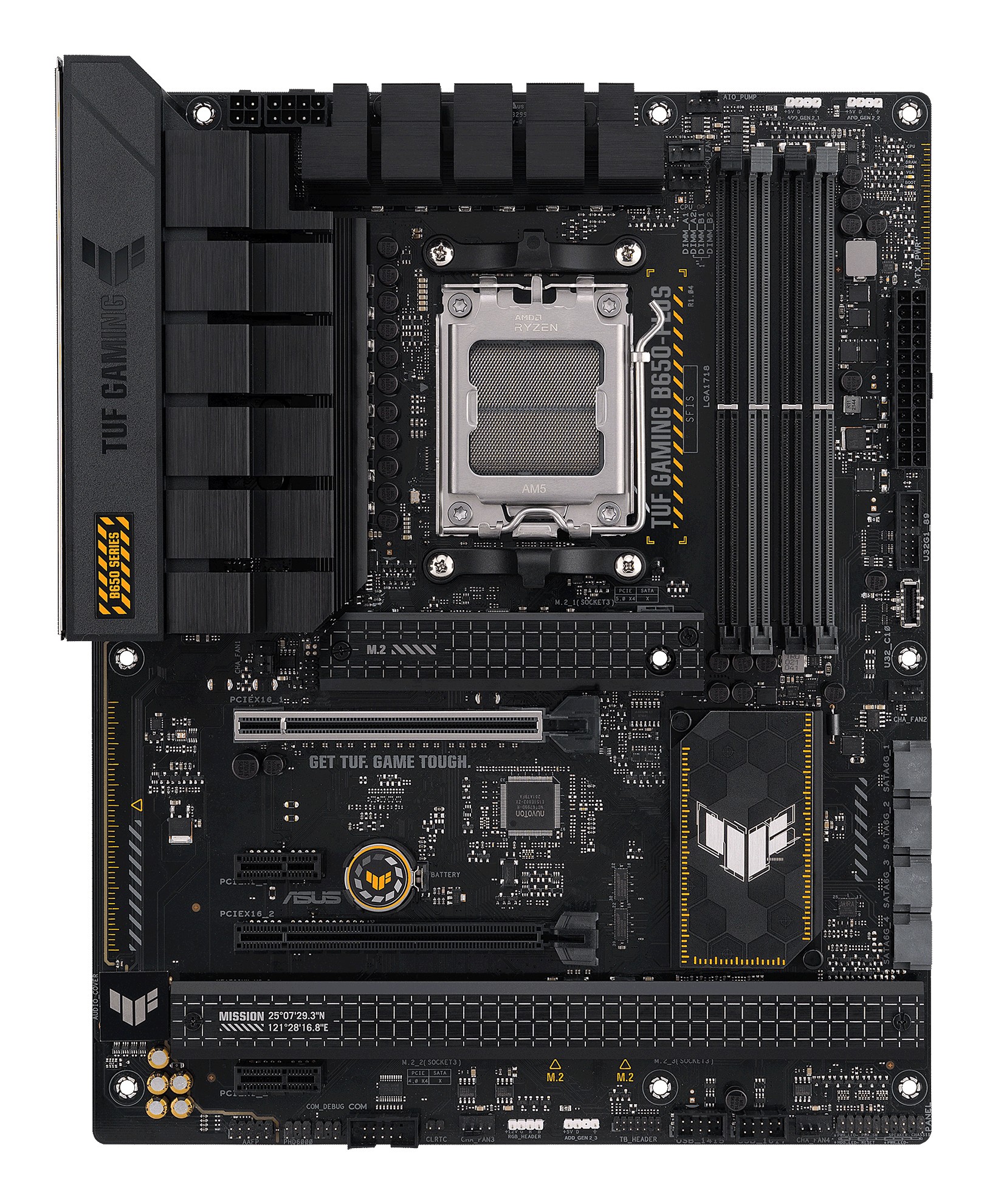 ASUS TUF GAMING B650-PLUS AMD B650 Socket AM5 ATX