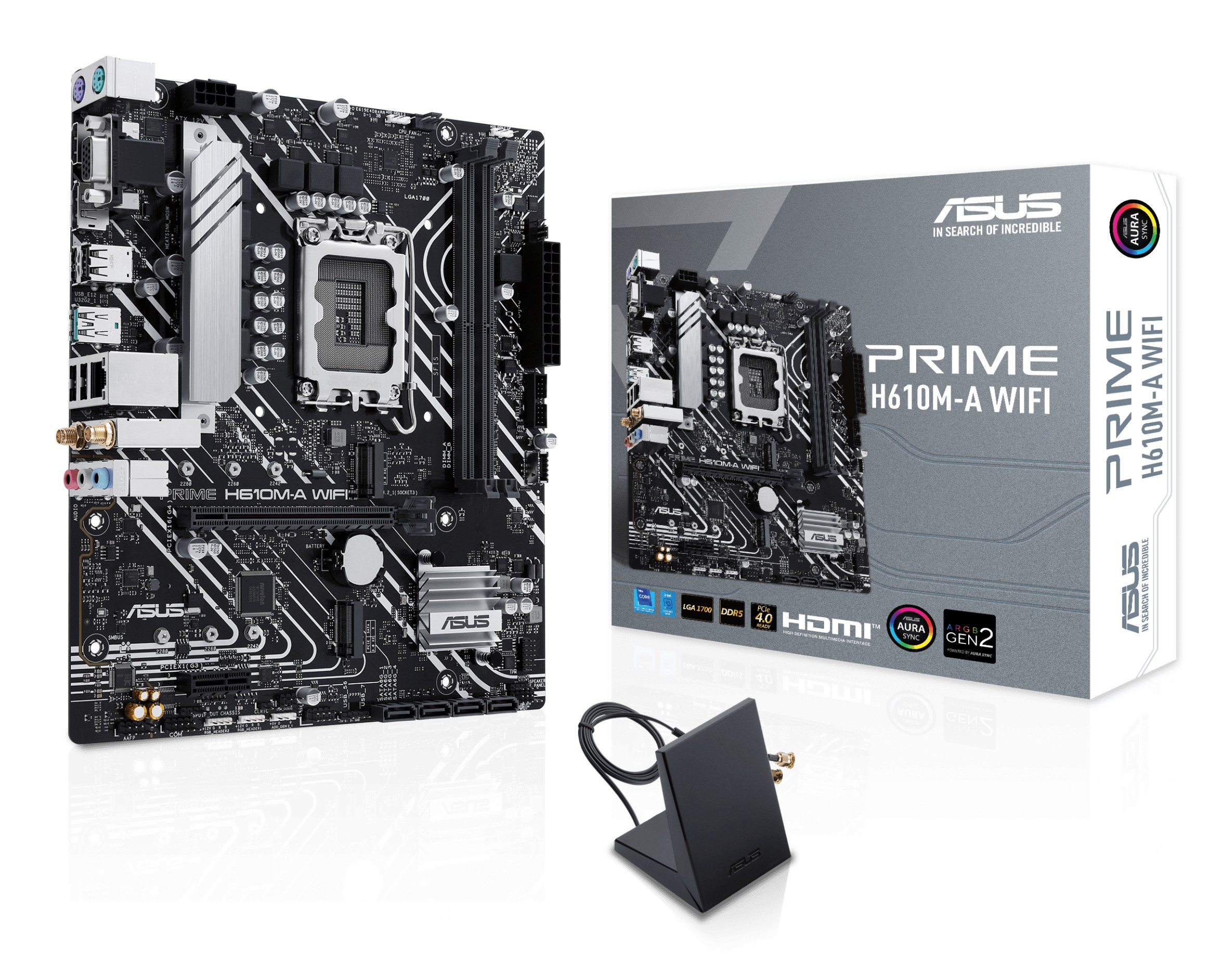Asus Mb H610 Prime H610M-A Wifi Lga 1700 Wifi 90Mb1G00-M0Eay0