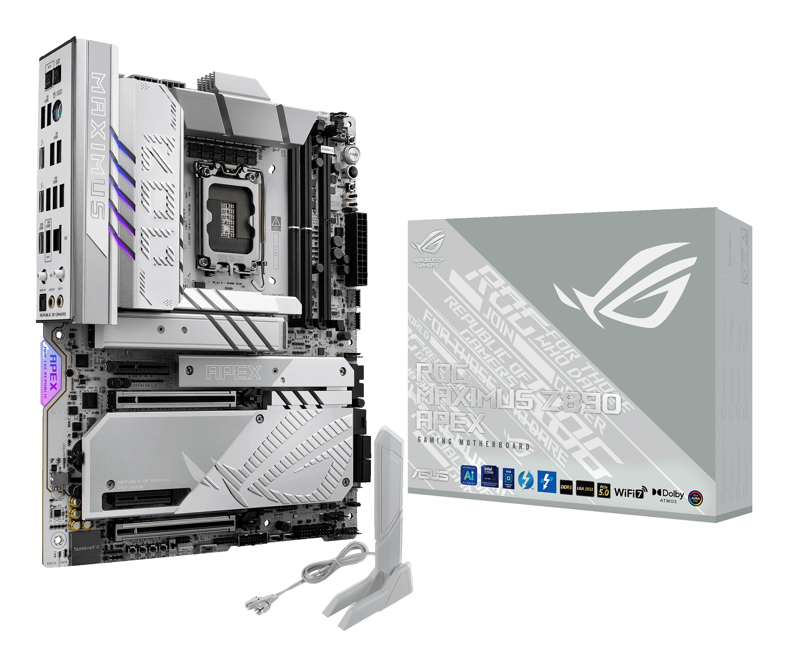 Asus Mb Rog Maximus Z890 Apex Lga1851 GamingZ890Tbt4Mb
