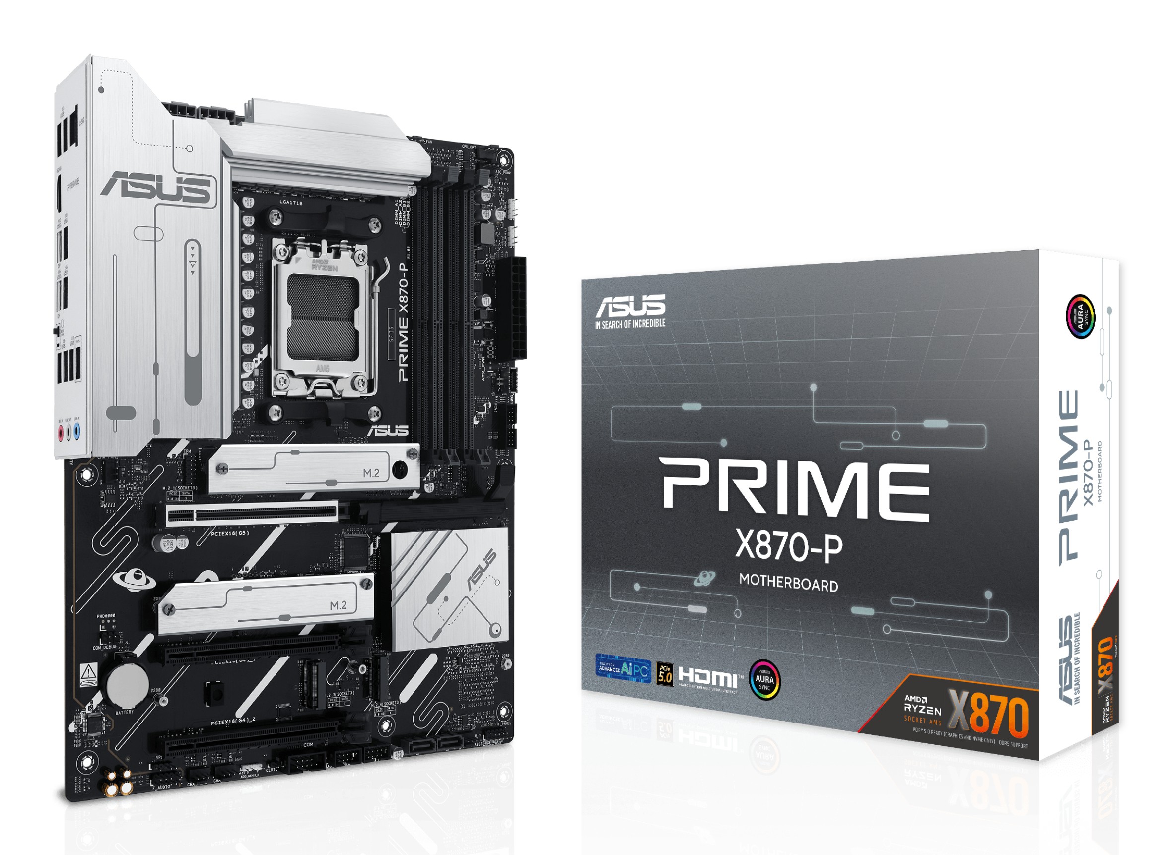 Asus Mb Amd X870EPrime X870-PAm5X870Usb4AuraMb