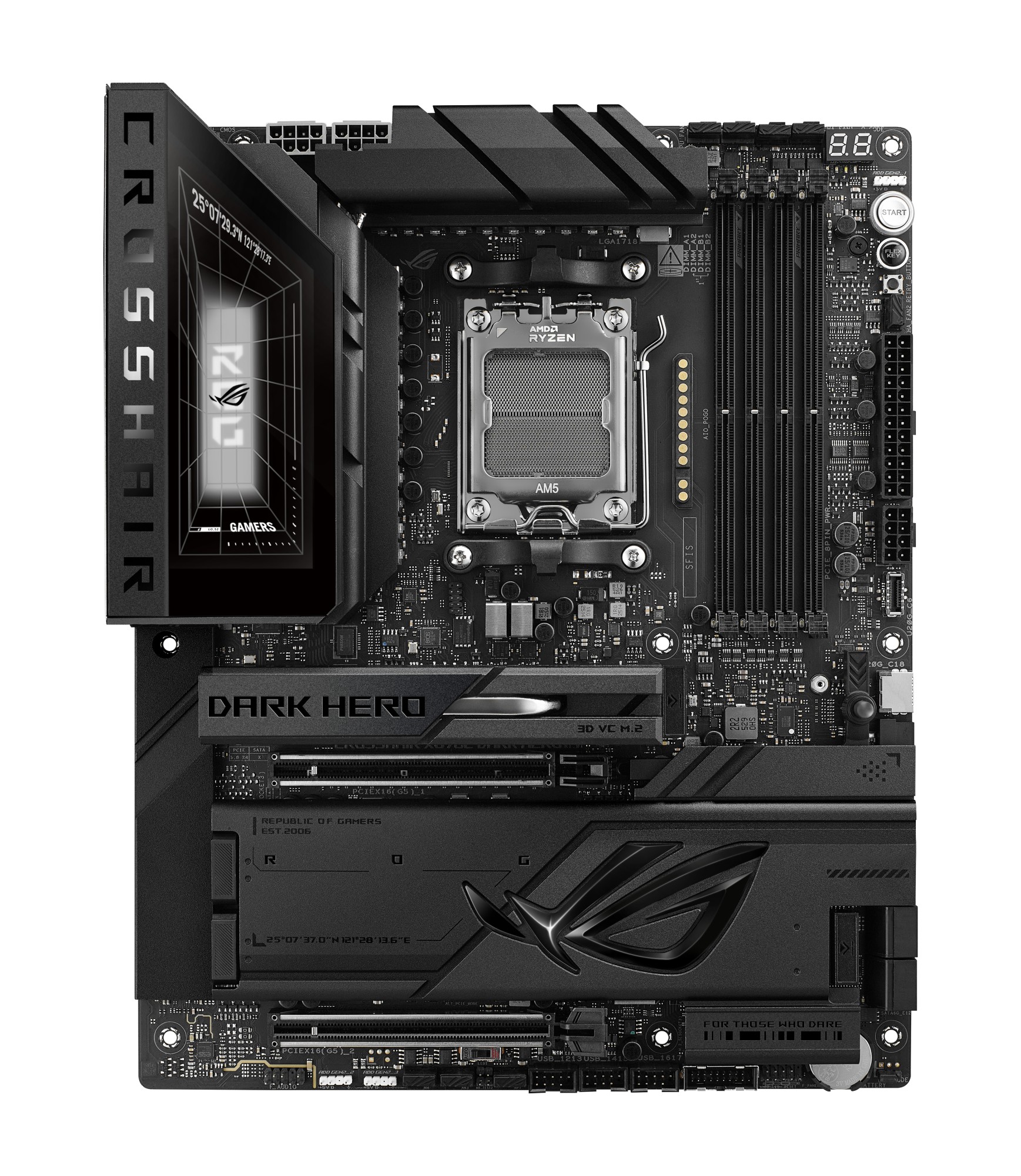 Asus Mb Rog Crosshair X870E Dark Hero//Socket Am5X870Mb