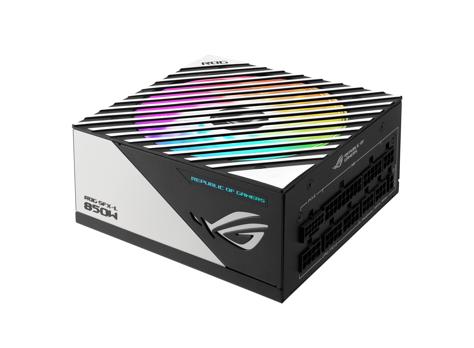 ASUS ROG Loki SFX-L 850W Platinum Alimentatore per Computer 24-pin ATX Nero-Argento-image