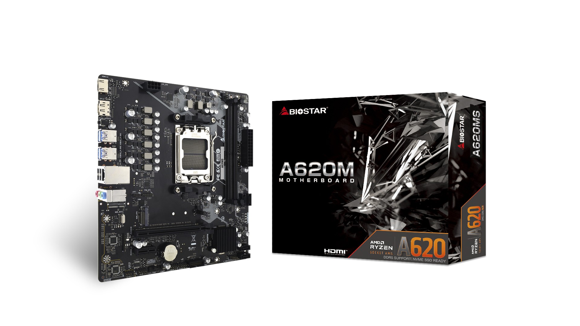 Biostar A620MS (AM5) (D)-image