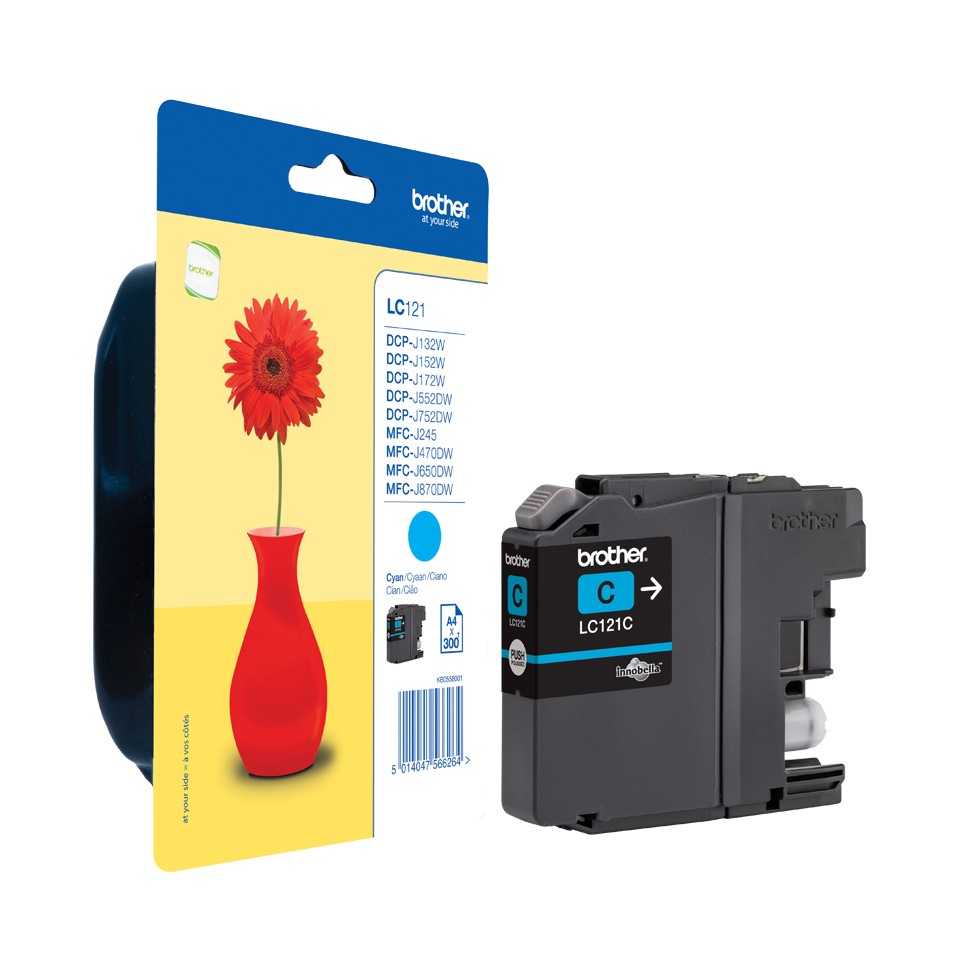 Brother Originale LC121 cartuccia ciano - LC121CBP