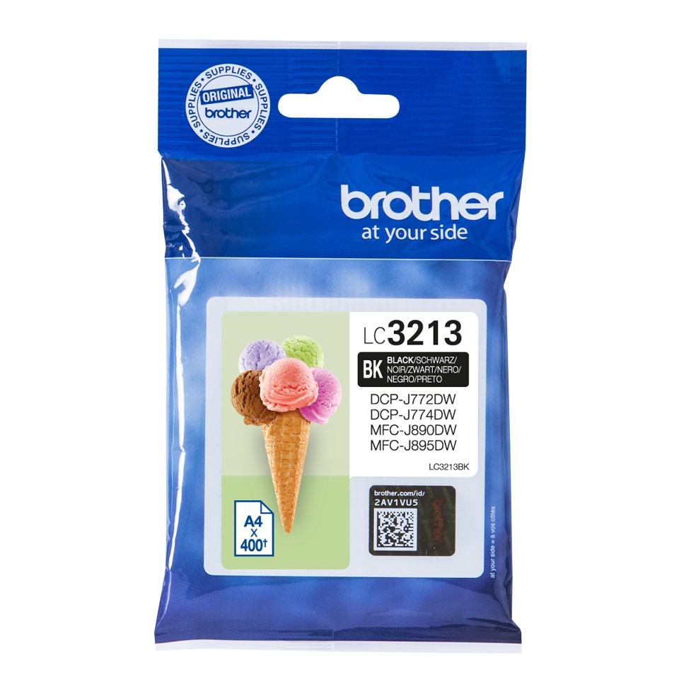 Brother Cartuccia Ink-Jet Nero 400 Pagine per MFC-J491DW-DCP-J572DW-image