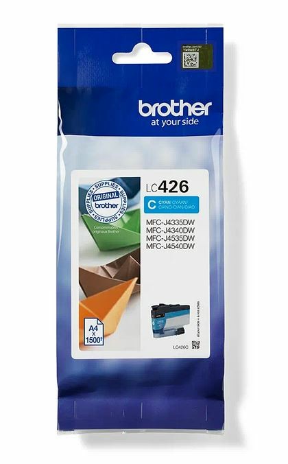 Ink Brother Lc426C Ciano 1.500Pg Per Mfcj4340Dw/Mfcj4540Dwxl