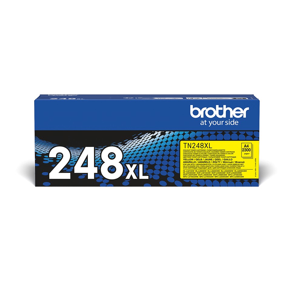 ORIGINALE Brother toner giallo TN-248XLY 248XL 2300 pagine