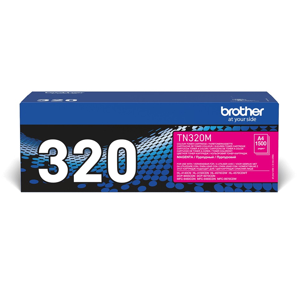 ORIGINALE Brother toner magenta TN-320M 320 1500 pagine