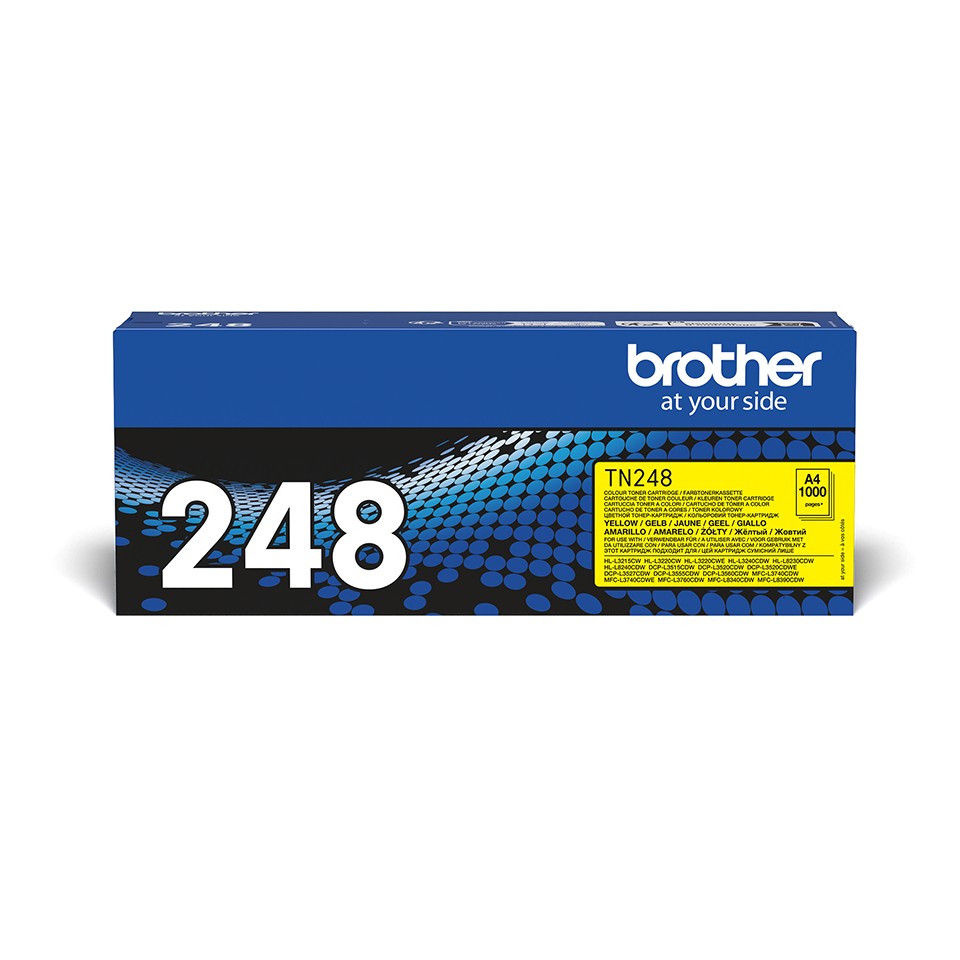 Brother Toner Giallo 1000 Pag Per Mfcl3760 Mfcl8340 Mfcl8230 Mfcl8240
