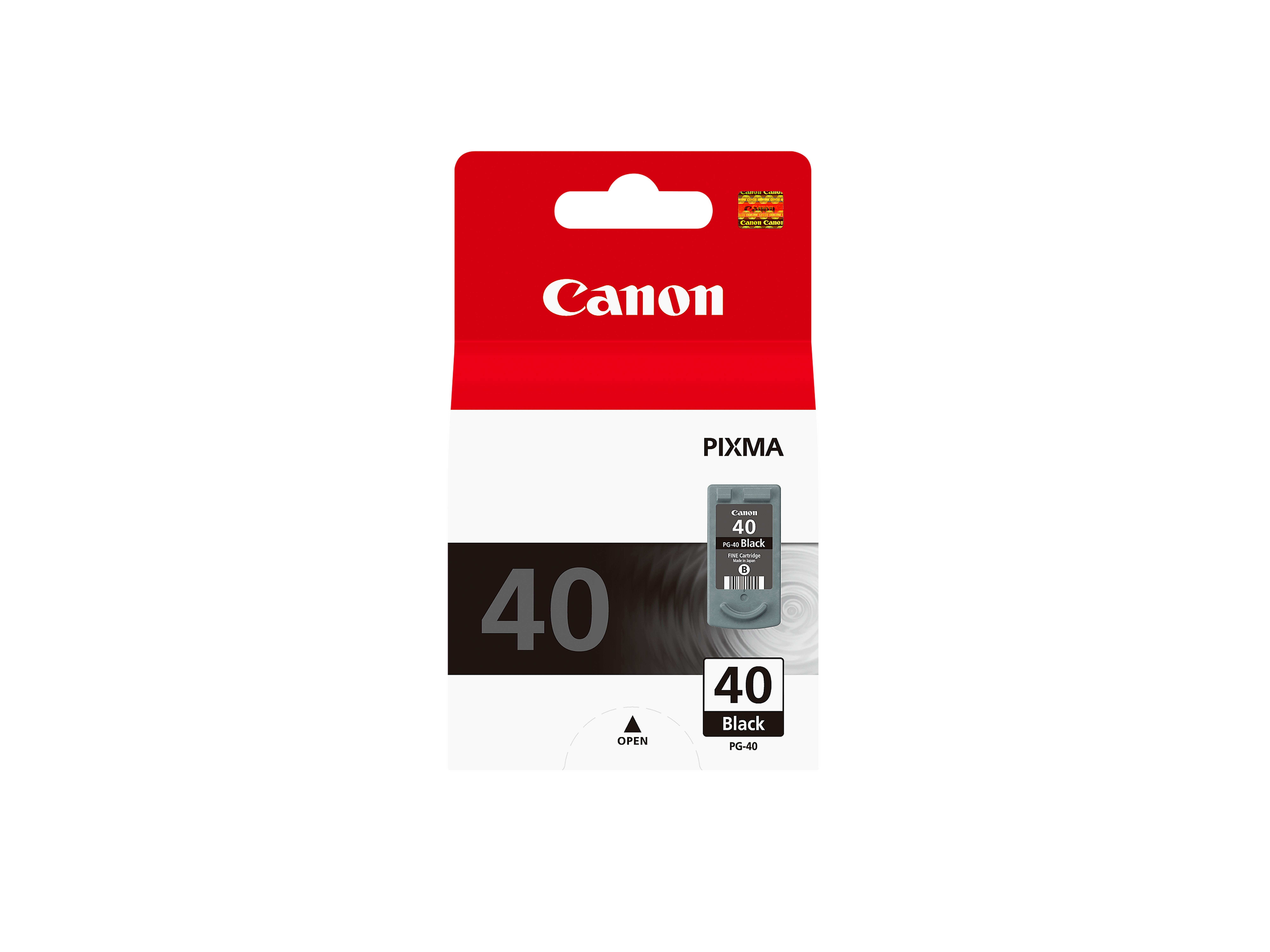 Canon Cart Ink Nero Pg-40 Per Pixma Ip1600/2200 Mp150/170/450 Pp355
