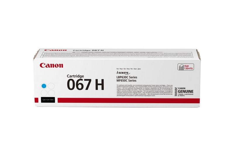 ORIGINALE Canon toner ciano 067 hc 5105C002 2350 pagine