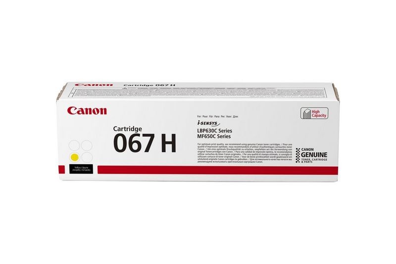 ORIGINALE Canon toner giallo 067 hy 5103C002 2350 pagine