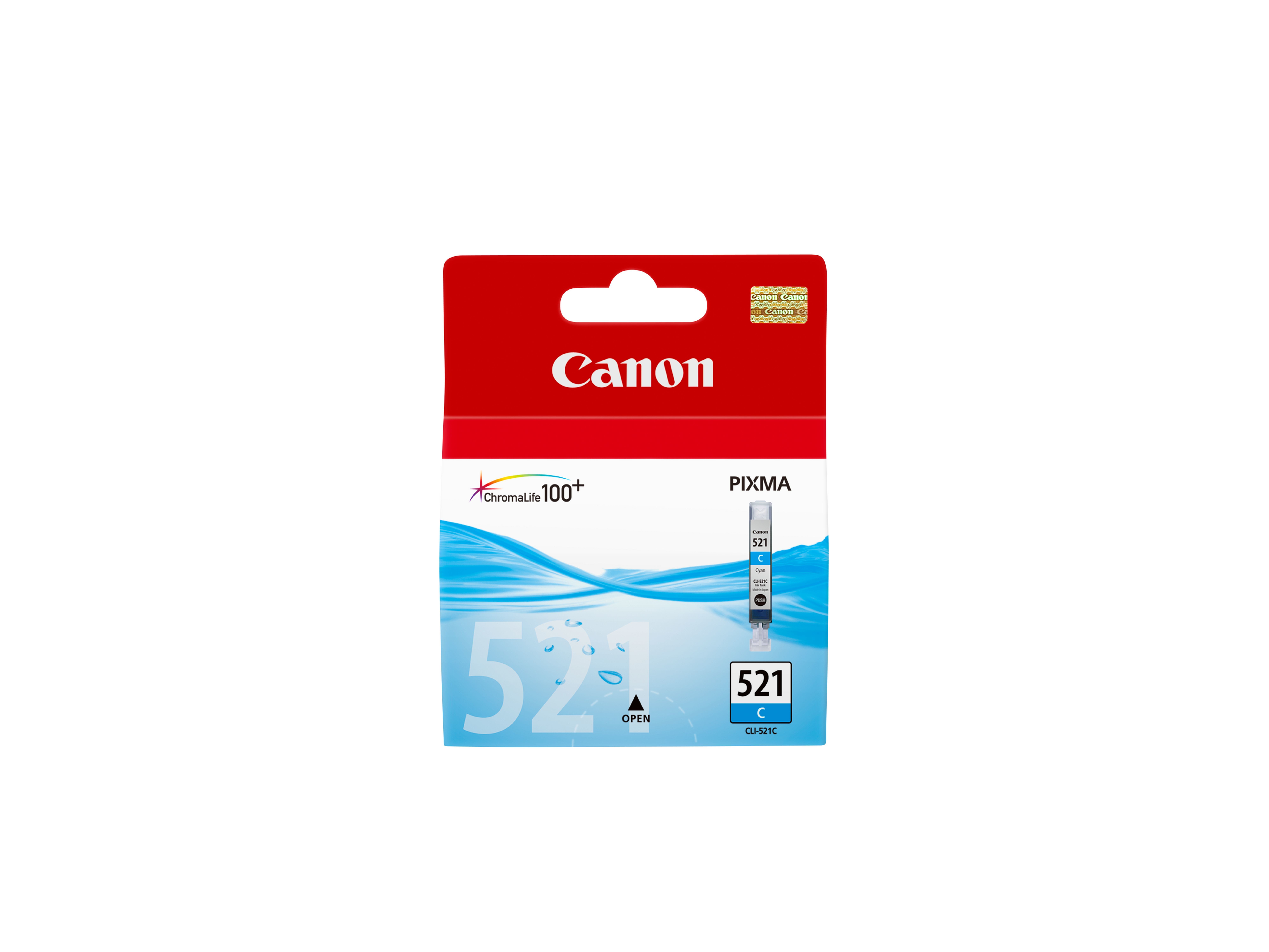 Canon CLI521 cartuccia ciano originale - 2934B001