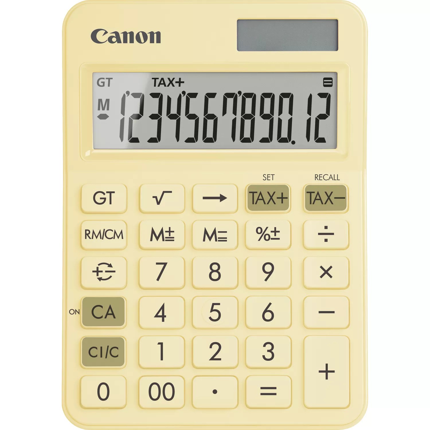 Canon LS-125KB-PYL, Calcolatrice Scientifica, Adatta Per Scuola E Affari, Batteria A Doppia Potenza, Calcoli Fiscali E Grande Funzione Generale, Grande Schermo Piatto E Chiavi-image