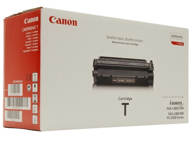 ORIGINALE Canon toner nero Cartridge T 7833A002 3500 pagine
