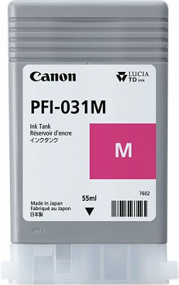 ORIGINALE Canon Cartuccia d'inchiostro magenta PFI-031M 6265C001 55ml