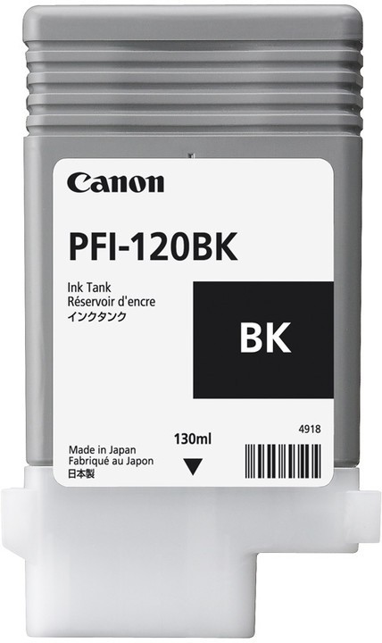 ORIGINALE Canon Cartuccia d'inchiostro nero PFI-120bk 2885C001 130ml