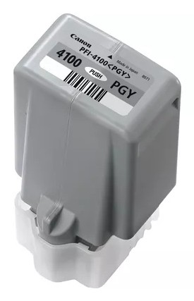 ORIGINALE Canon Cartuccia d'inchiostro Grigio PFI-4100pgy 6784C001 80ml