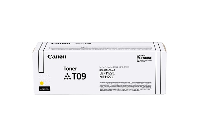 ORIGINALE Canon toner giallo T09 y 3017C006 5900 pagine