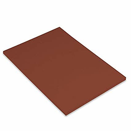 Canson Guarro Confezione da 50 Cartoncini A4 Iris da 185 g - 21x297 cm - Colore Cioccolato