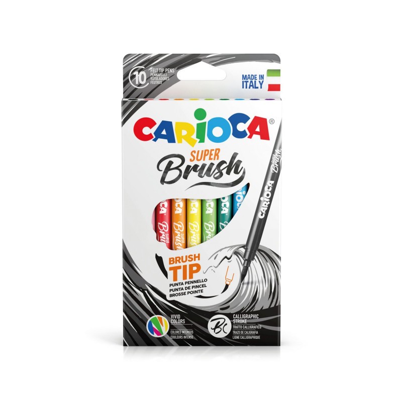 Carioca 42937 marcatore Multicolore 10 pz