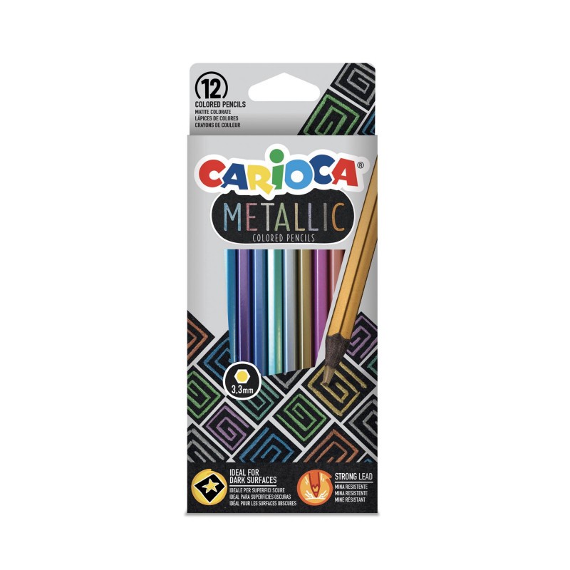 Carioca 43164 pastello colorato Multicolore 12 pz
