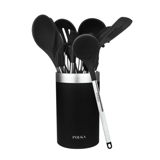 Cecotec 01185 set di utensili da cucina 9 pz Nero