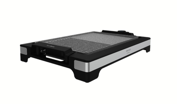 Cecotec 03095 griglia di cottura elettrica Libera installazione 2000 W Nero Acciaio inox