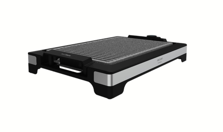 Cecotec 03096 griglia di cottura elettrica Libera installazione 2000 W Nero Acciaio inox