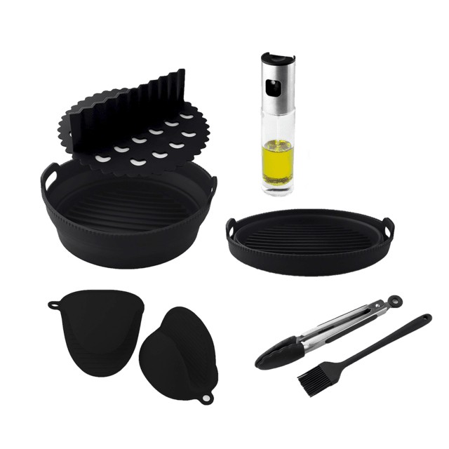 Cecotec 03341 Accessorio Per Friggitrice Kit Di Accessori Nero