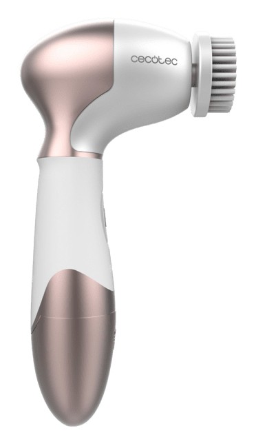 Cecotec 03371 spazzola per la pulizia del viso Spazzola rotante Marrone Bianco