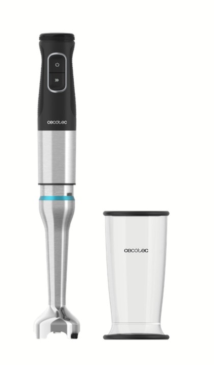 Cecotec 03969 frullatore Frullatore ad immersione 1500 W Nero Acciaio inox
