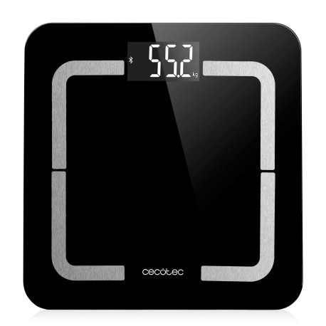 Cecotec 04090 bilance pesapersone Quadrato Nero Bilancia pesapersone elettronica