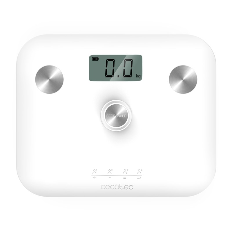 Cecotec 04252 bilance pesapersone Quadrato Bianco Bilancia pesapersone elettronica