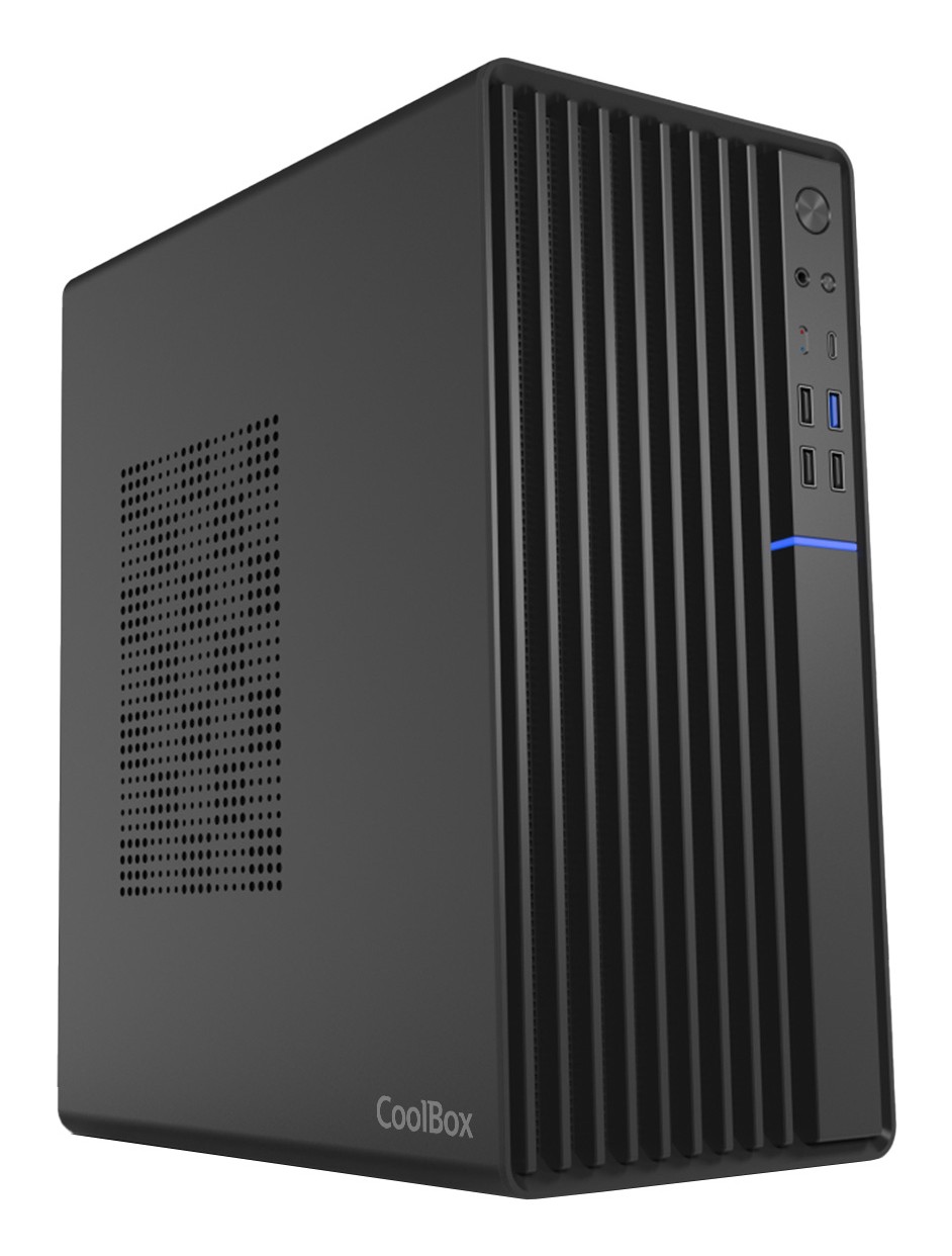 CoolBox PC micro ATX M840 Micro Tower Nero